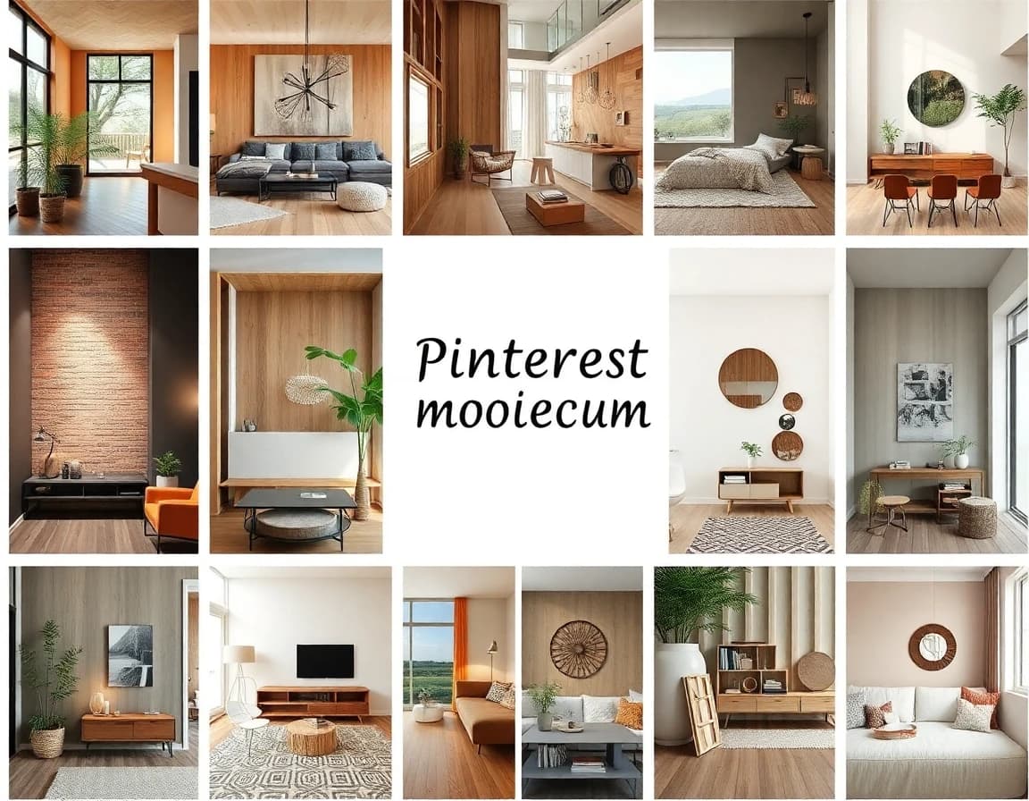 Pinterest inspiration board showing rooms that are not yours